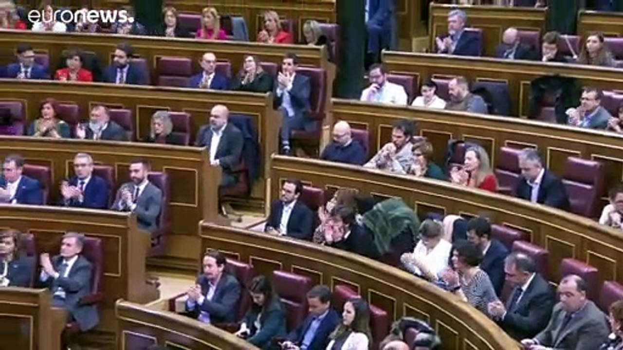 Sánchez en el debate de investidura: "No se va...