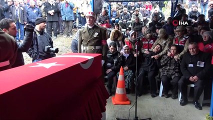 Kuzey Irak şehidi Berkay Işık'ın cenazesi memleketi Tokat’ta toprağa verildi