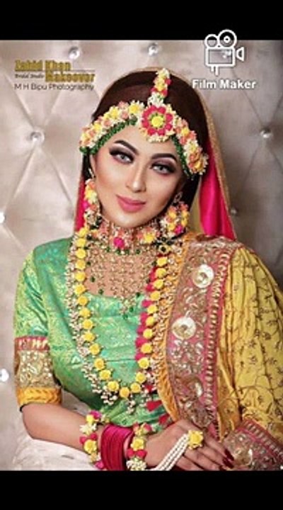 Floral_jewellery_on_a_day_of_mehndi_for_bridal_with_shahnaz(360p)