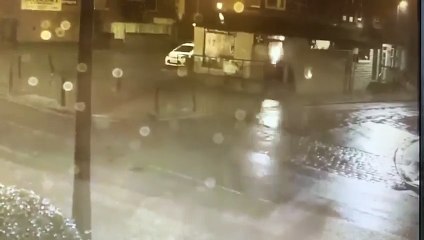 Petrol bombing in Halifax
