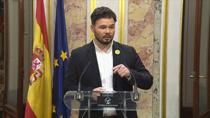 ERC no aclara si se mantendrá en la abstención