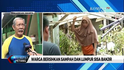 Banjir Pengadegan Sudah Mulai Surut, Warga Dihimbau Berhati-hati Saat Pembersihan