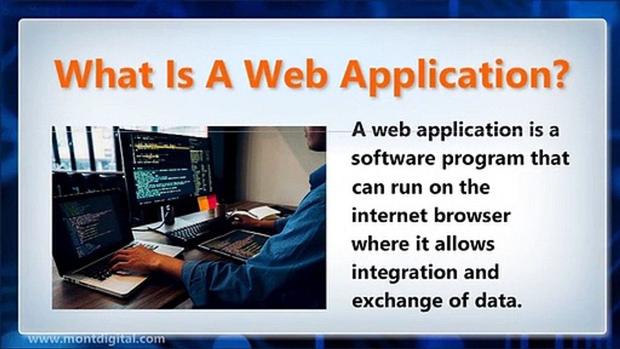 what is a web application