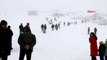 Ordu akkuş'ta kar festivali; davul- zurna ve tulum eşliğinde oynadılar