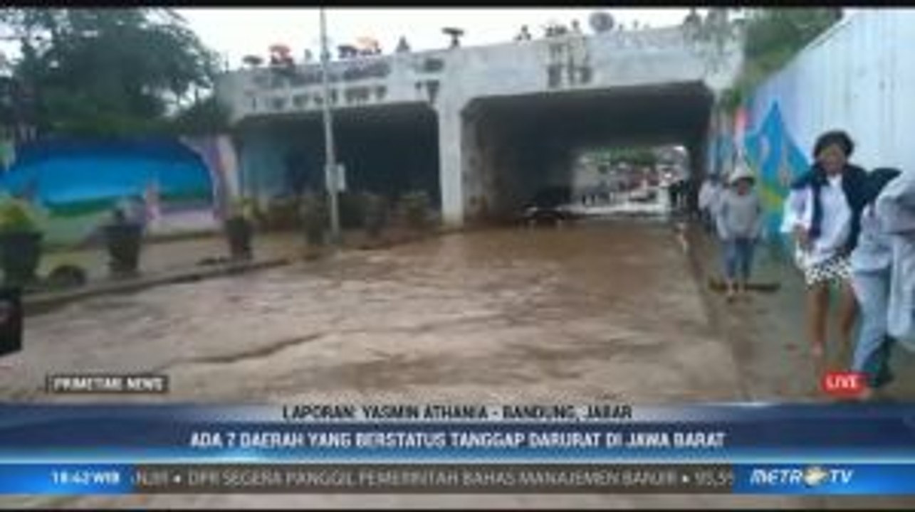 7 Daerah di Jawa Barat Berstatus Tanggap Darurat Banjir