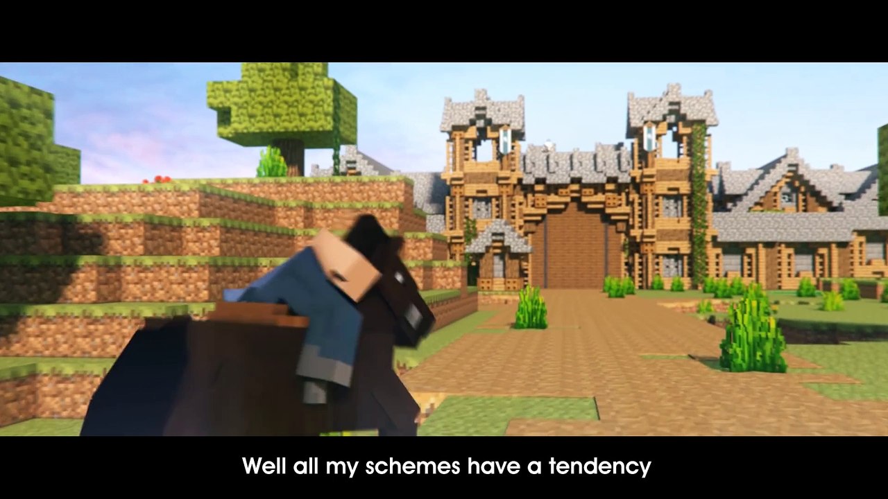♪"Bad Fighter" - A Minecraft Original Music Video vs Fortnite ♪ - Imagine Dragons Parody "Bad Liar"