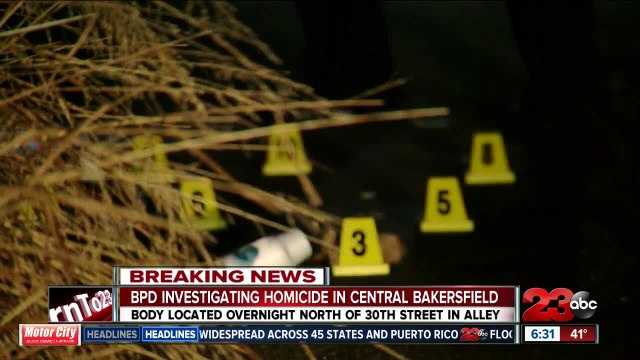 BPD investigating homicide in Central Bakersfield