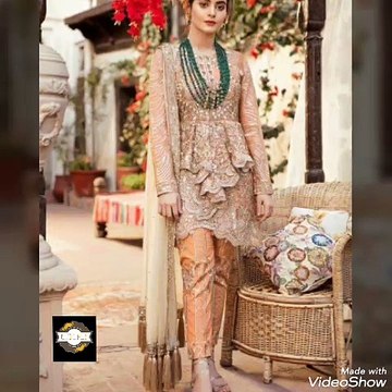 Latest Trending bridal/party wear dresses♥New design(2020)