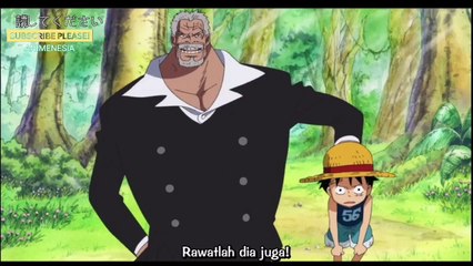 THE BEGINNING OF A BOND! LUFFY & ACE HD 720p