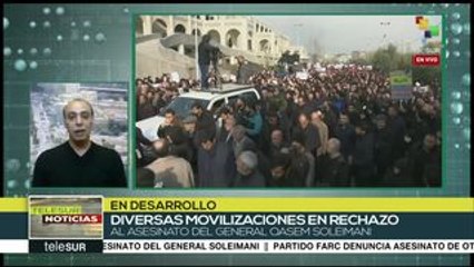 Irak califica asesinato de Soleimani como un ataque a su soberanía