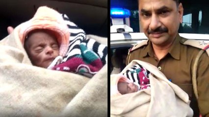 दिल्ली: फ्लाईओवर के नीचे रखी मौत की गठरी पुलिसकर्मियों ने खोली तो उसमें से निकली जिंदगी