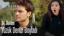 Emir yüzüğü denize fırlattı - Adını Feriha Koydum 34. Bölüm