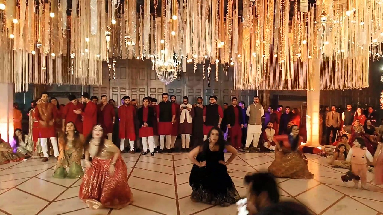 Pakistani  Wedding  Reception Dance performance 2020