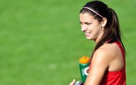 6 aylık hamile Alex Morgan'ın yaptığı antrenman sosyal medyanın gündemine oturdu