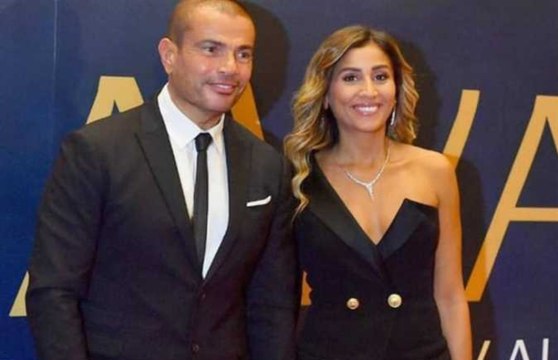 فيديو مسرب لعمرو دياب ودينا الشربيني في سهرة خاصة يثير ضجة بتفاصيله