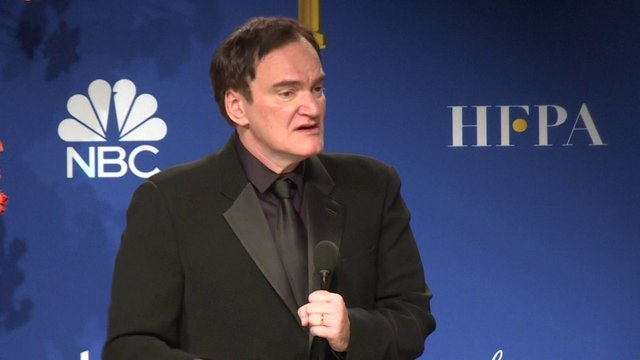 Golden Globes: Quentin Tarantino songe à arrêter de réaliser des films
