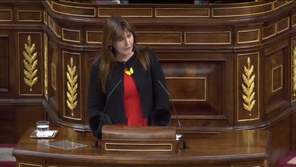 Laura Borràs: "Sánchez se presenta ante nosotros dócil y conciliador. Pero, ¿ante quién estamos realmente?"