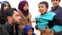 قبل قليل - أطفال يتحدثون عن أوضاعهم المأساوية في مخيمات سرمدا شمال إدلب