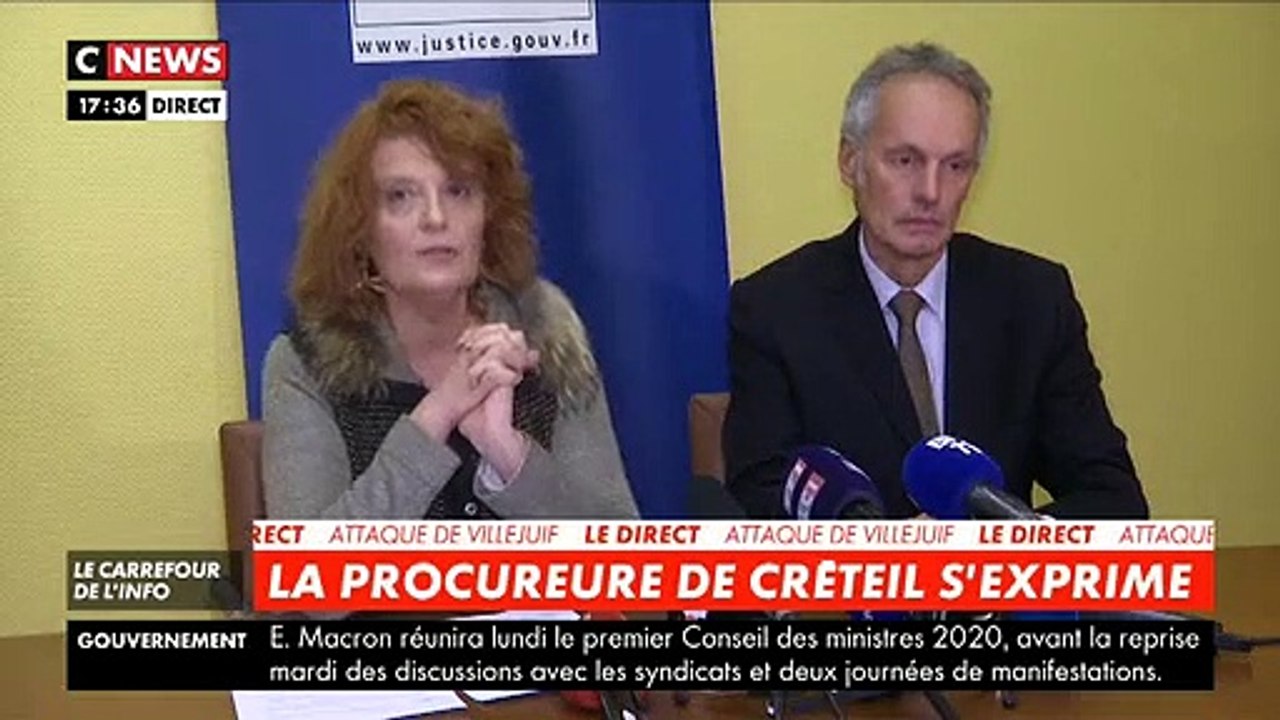 Villejuif - Procureure: "L'agresseur a crié allahou akbar et a épargné une première personne musulmane - Il fait l'objet d'un suivi psychiatrique depuis qu'il a 5 ans. Il s'est converti à l'Islam en 2017"