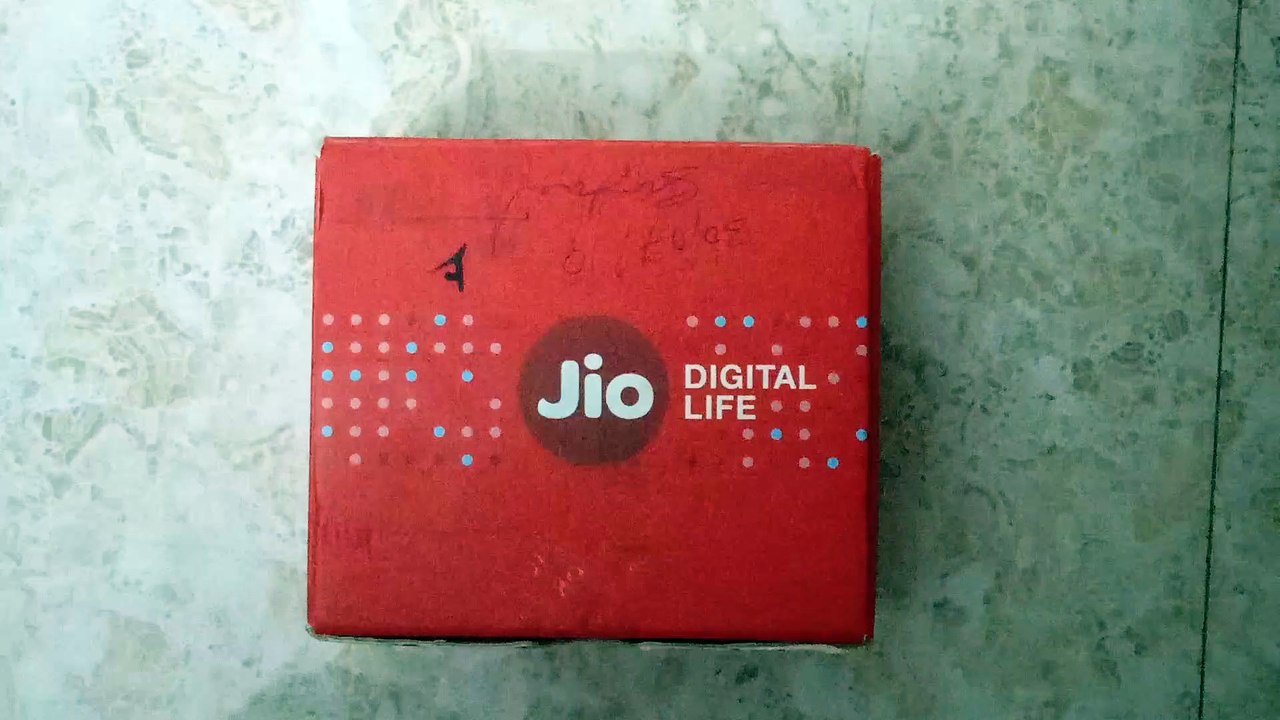 jio dongal unboxing