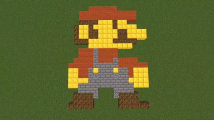HOW TO MAKE SUPER MARIO IN MINECRAFT