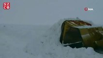 Giresun'da 88 köy yolu kardan ulaşıma kapandı