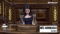Arrimadas dice que PSOE y Unidas Podemos perdieron un 