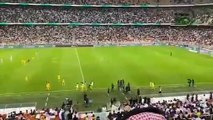 فرحة جماهير التعاون بهدف توامبا   النصر التعاون السوبر كأس السوبر السعودي @AbdulmajedTalib