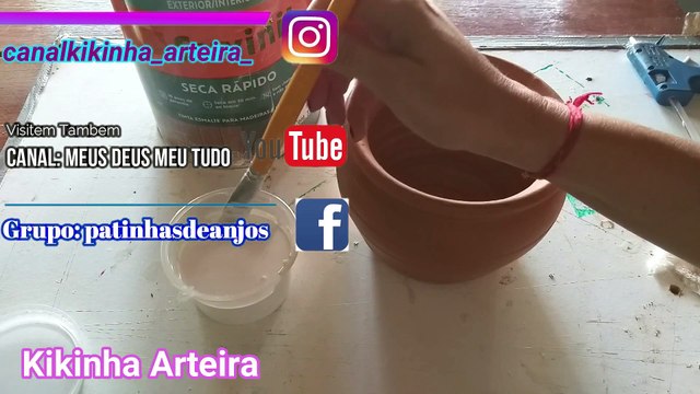 Como fazer Decopagem nos Seus Vazinhos de Planta, Deixe Seu Jardim Ainda Mais Bonito