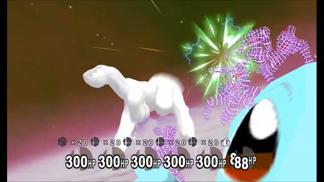 Super Smash Bros. Melee Crazy Mod Request- 5 Wireframes vs. Crazy Hand