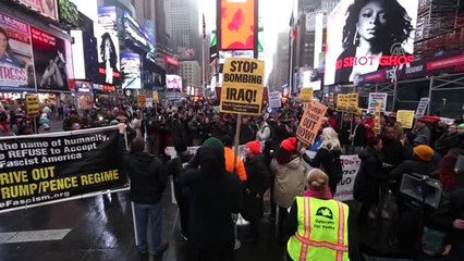 İran ile savaşa hayır protestosu düzenlendi - NEW