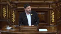 Rufián defiende 