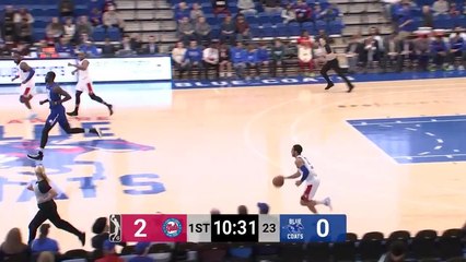 Christ Koumadje Posts 12 points & 10 blocks vs. Long Island Nets