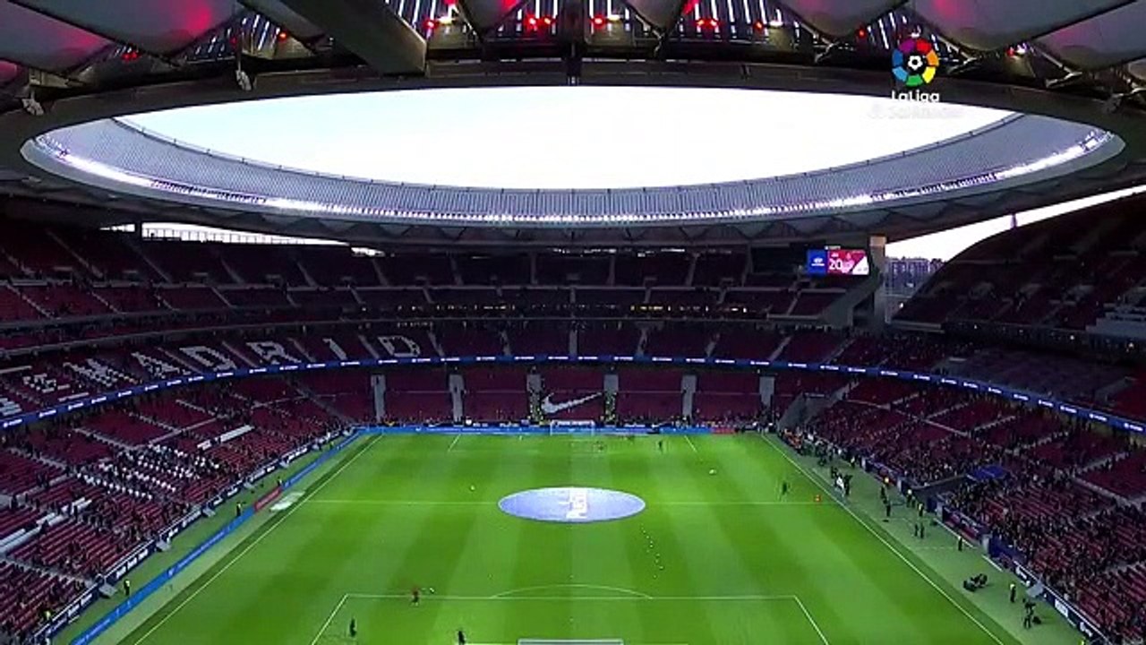 Calentamiento Atlético de Madrid vs Levante UD
