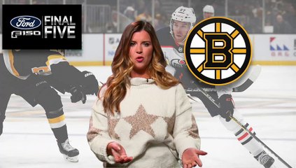 Ford Final Five Facts: The Bruins Third-Straight Loss