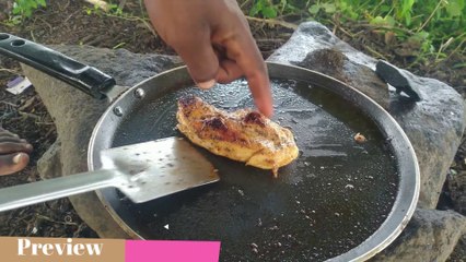 Chicken breast fry | chicken breast fry on pan