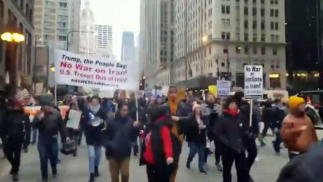 "No more war", cantaron los estadounidenses.