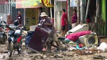 60 قتيلا على الأقل جراء الفيضانات في إندونيسيا
