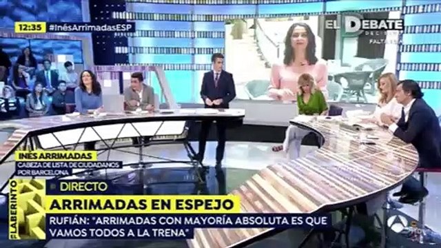 Inés Arrimadas destroza otra vez al 'chaval' Rufián