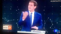 Las cámaras de TVE pillan a Sánchez abroncando al moderador del debate electoral