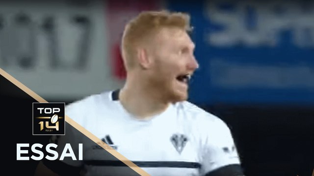 TOP 14 - Essai Rory SCHOLES (CAB) - Montpellier - Brive - J13 - Saison 2019/2020