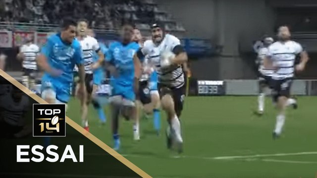 TOP 14 - Essai Thomas LARANJEIRA (CAB) - Montpellier - Brive - J13 - Saison 2019/2020