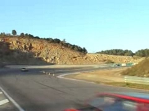 Passage courbe circuit d'Alès 106 s16