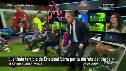 El espectacular cabreo de un tertuliano jamás antes visto en un plató de televisión