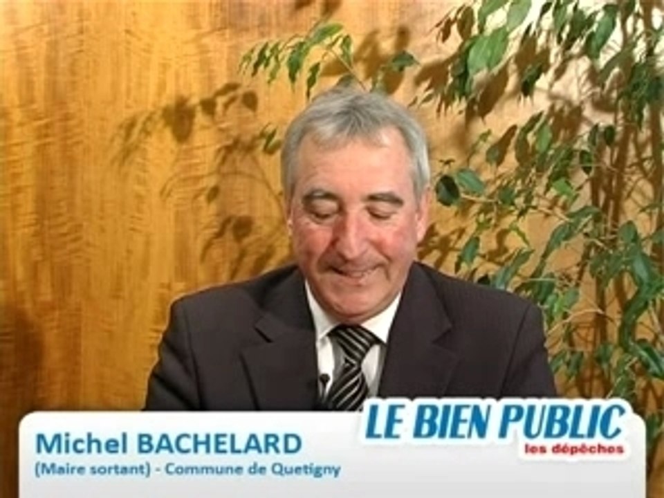 Michel Bachelard - Maire sortant - Commune de Quetigny