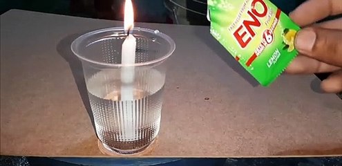 ENO Experiments vs candle and Water