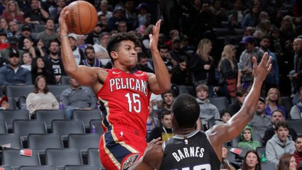 NBA : Les Pelicans à la dernière seconde à Sacramento