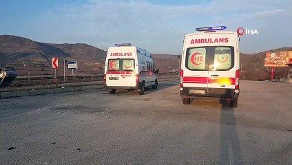 Takla atan otomobil devrildi: 1’i çocuk 3 yaralı