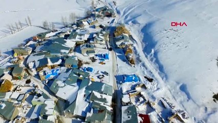 Erzincan'da 200 köy yolu ulaşıma kapalı