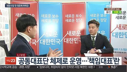새보수당 공식 출범…하태경 대표에게 묻는다